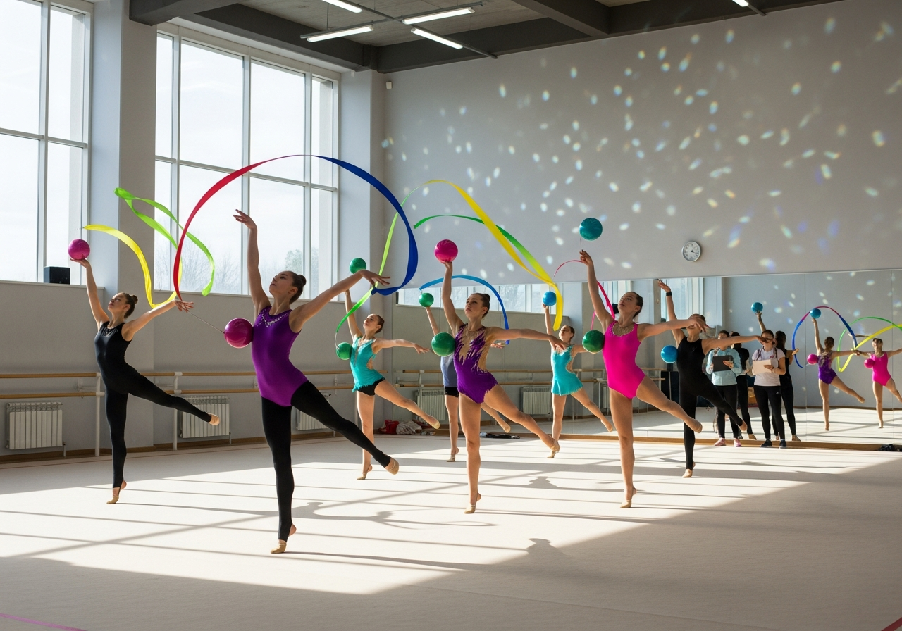 Групповые занятия гимнастикой